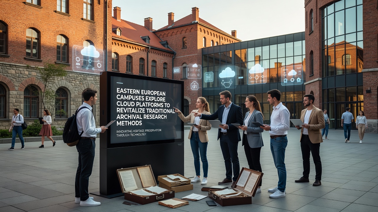 Eastern European Campuses Explore Cloud Platforms to Revitalize Traditional Archival Research Methods